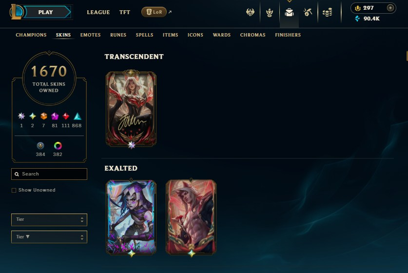 EUW COLLECTOR ACCOUNT